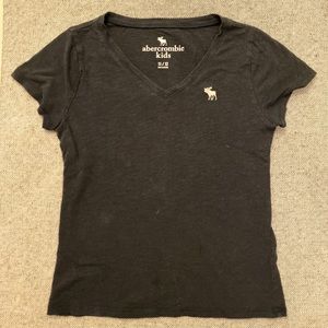 Abercrombie & Fitch Kids Deep Blue V-neck T-Shirt